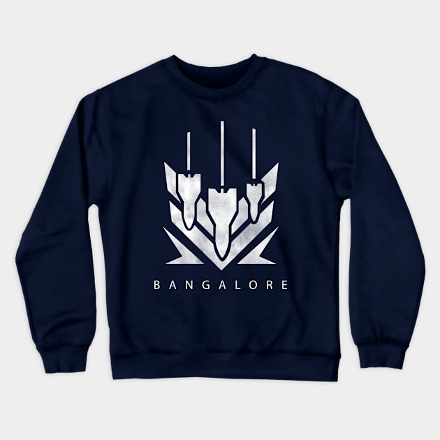 Apex Legends - Bangalore - Distressed Crewneck Sweatshirt by SykoticApparel